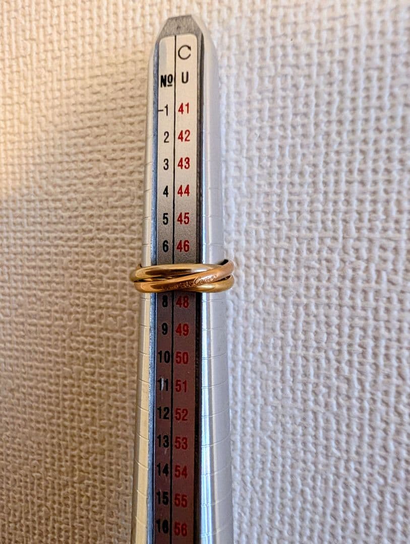Cartier（箱付き）47 トリニティリング　指輪