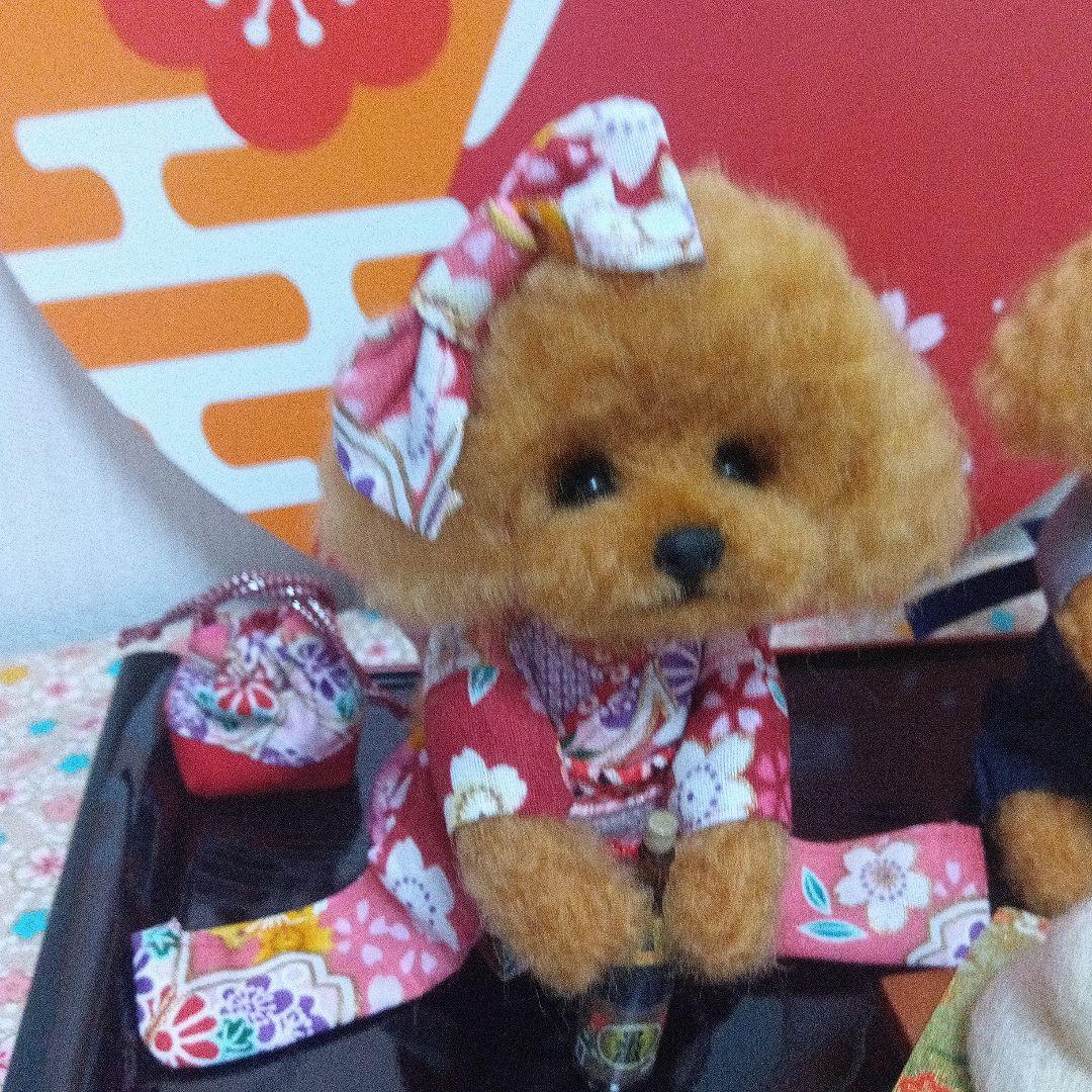 羊毛フェルト　トイプードル　♡ティファニー♡