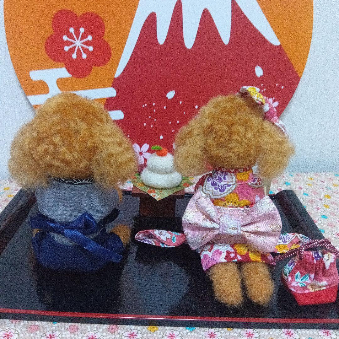 羊毛フェルト　トイプードル　♡ティファニー♡