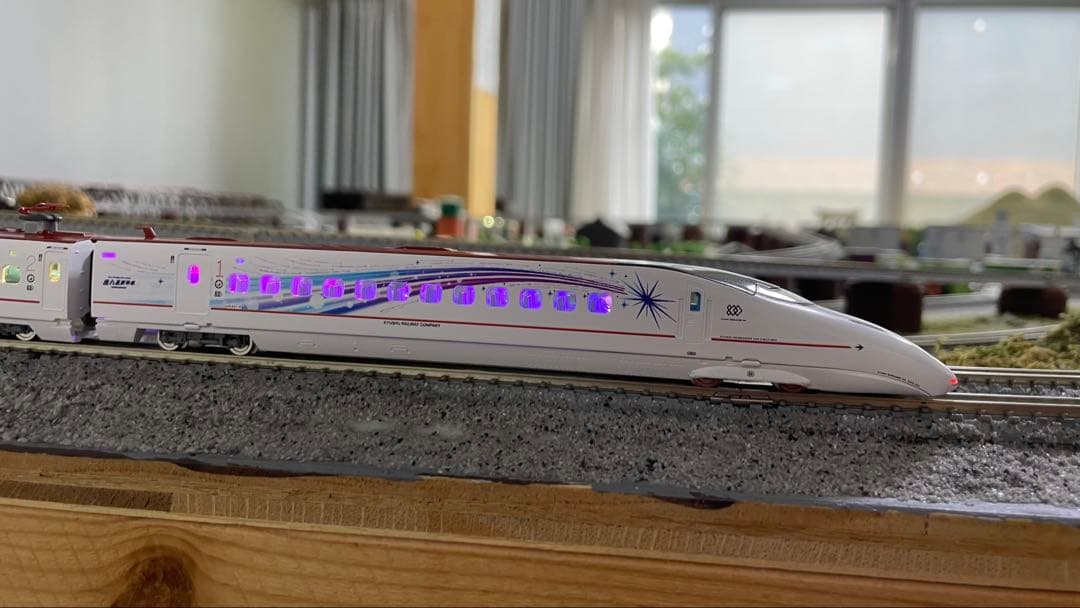 【室内灯入】TOMIX97939 800系新幹線（流れ星新幹線）セット