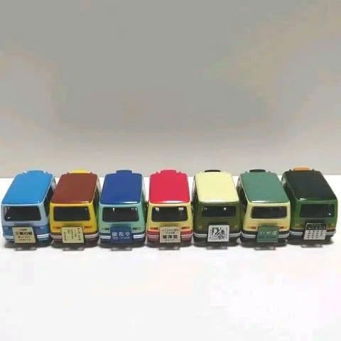 【新品·未使用】レトロ旅館バス☆プルバックカーセット