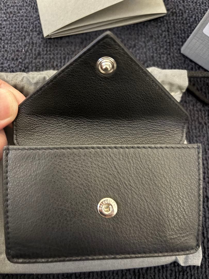 新品未使用品　BALENCIAGA バレンシアガ 三つ折り財布 ミニウォレット