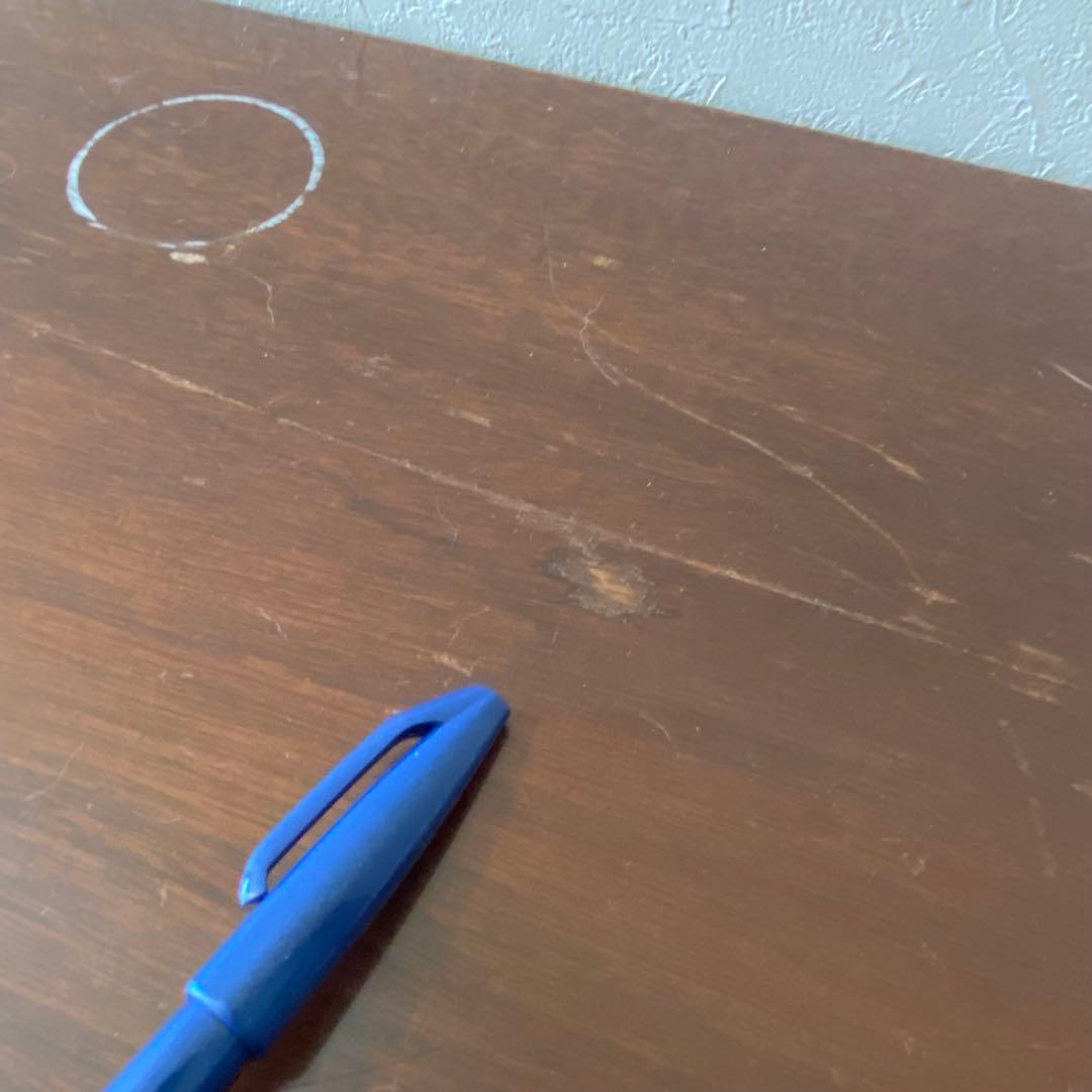 マホガニー材　コンソールテーブル 象嵌細工付き　アンティーク