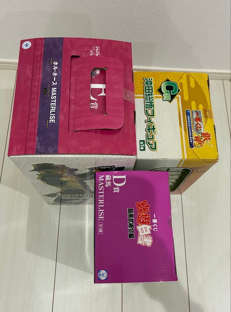 （おまけ付）一番くじ　フィギュア　ジョジョ 幽遊白書　銀魂　セット　まとめ売り