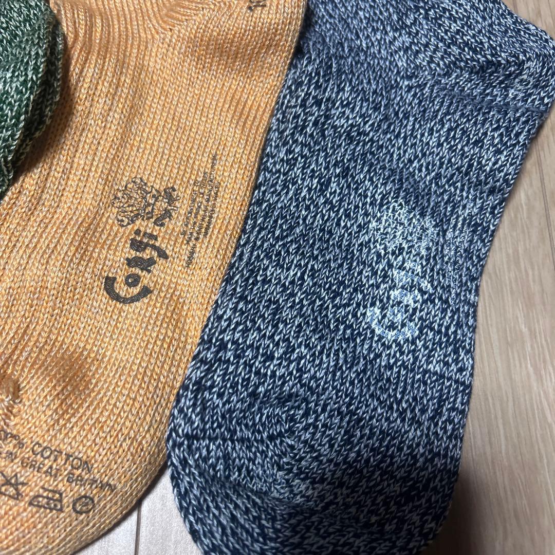 未使用corgi コーギ ソックス 25～28㎝（10 1/2）　4足