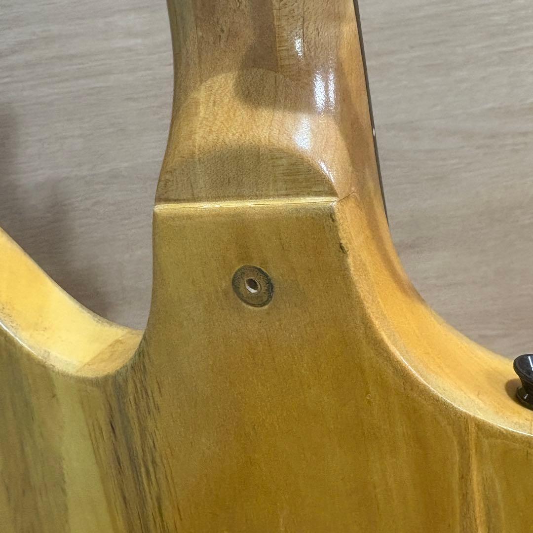 ナチュラル塗装変更 88年製 グレコ サンダーバード Thunder Bird