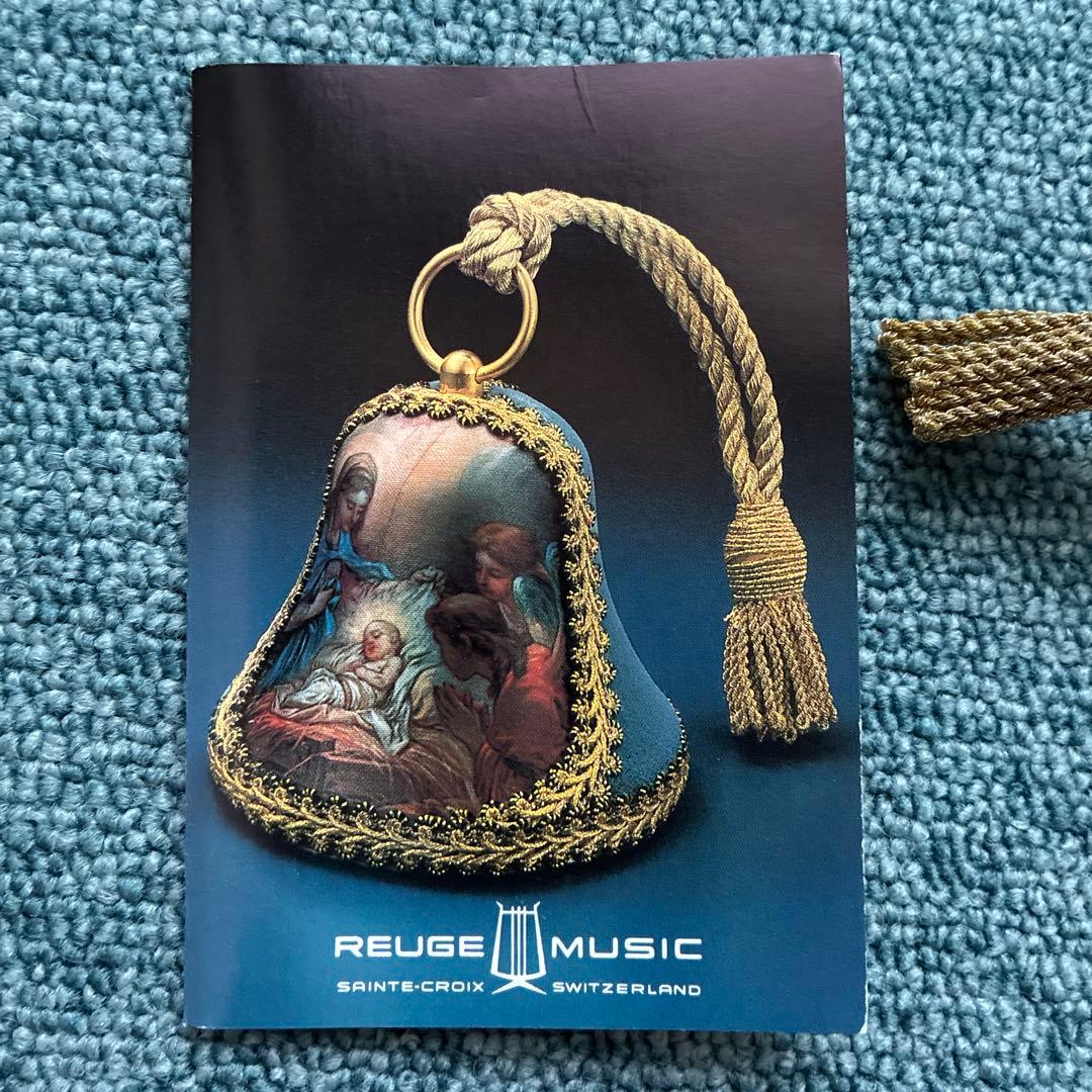 u*i様 1987 Christmas Bell Reuge オルゴール