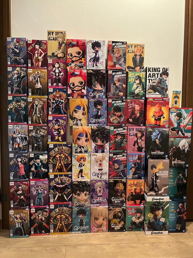②僕のヒーローアカデミア　フィギュア　まとめ売り　59個