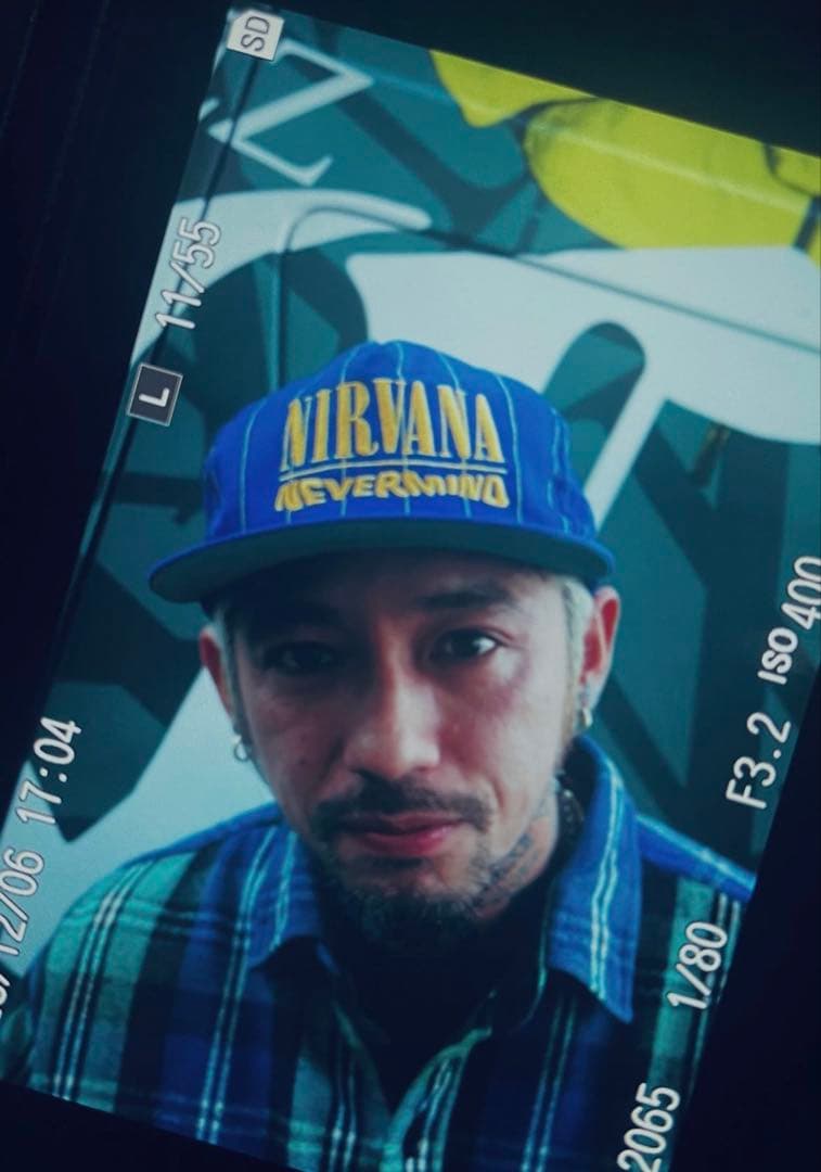 【jesse着用】 Nirvana never mind キャップ