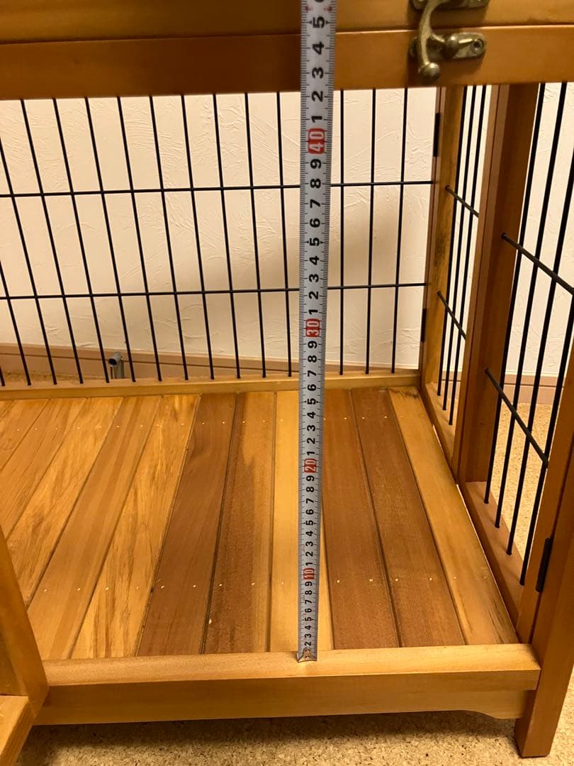 木製犬用ケージ