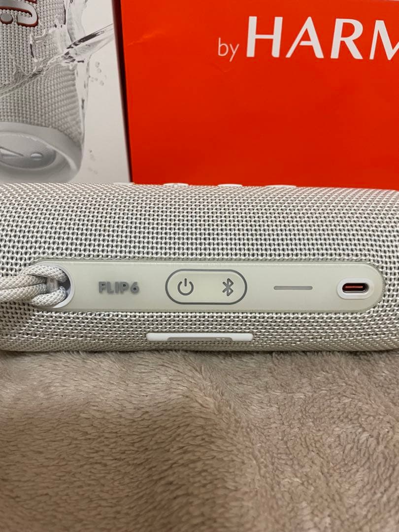 JBL FLIP6 ホワイト Bluetoothスピーカー