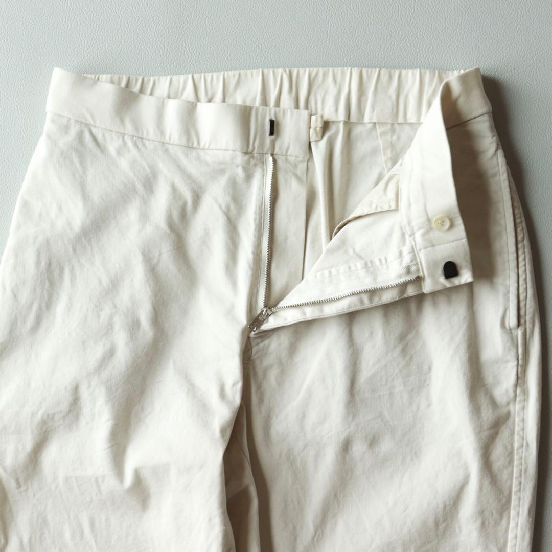 5165【極美品】45R ストレッチパンツ リネン サイズ3