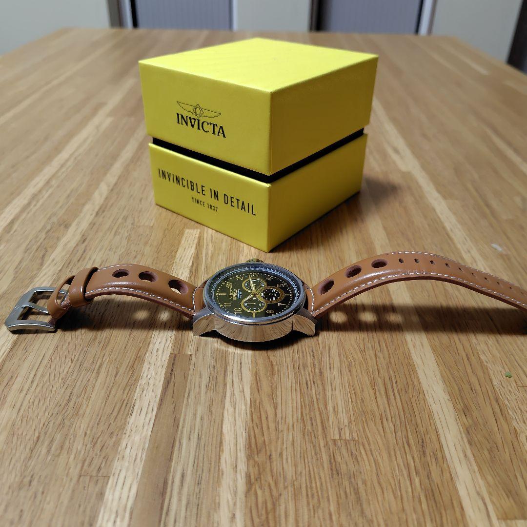 INVICTA 腕時計 メンズ レザーバンド S1 RALLY 23597