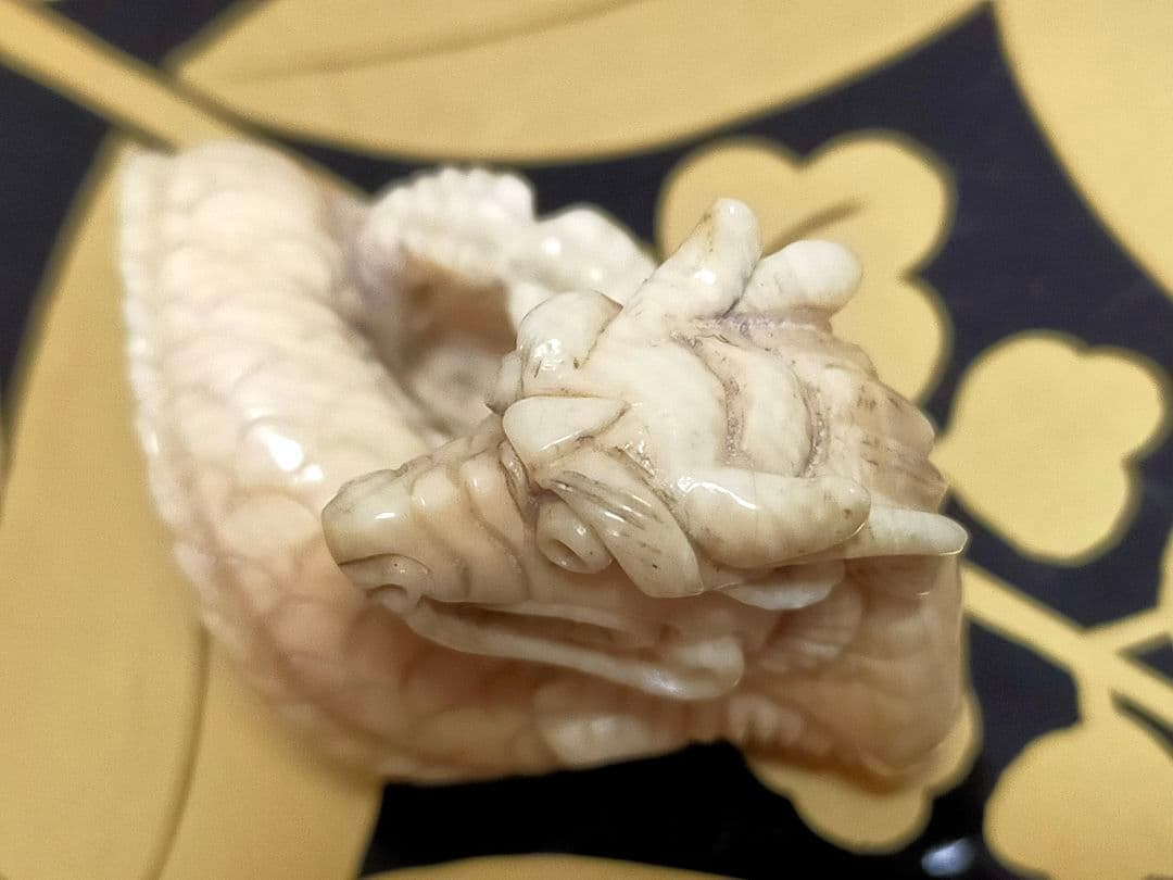 ♥　根付　竜　龍　ドラゴン　骨董品　アンティーク　レトロ