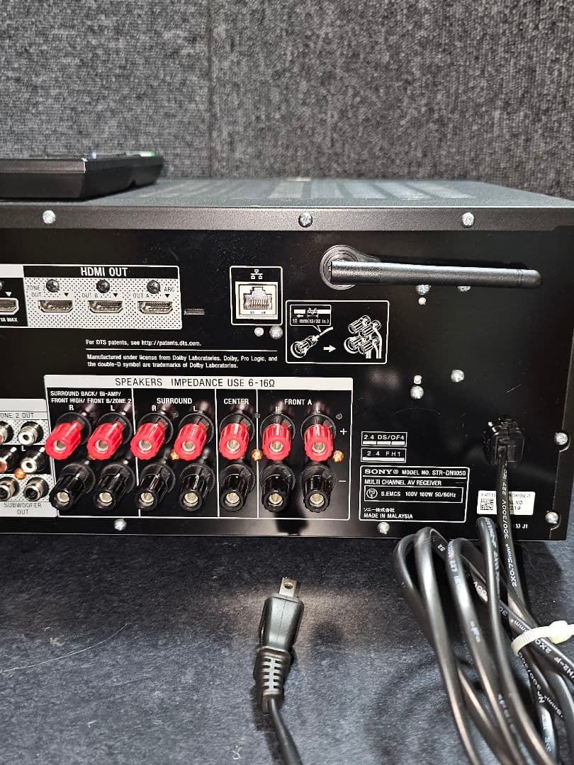 SONY STR-DN1050 AVアンプ ブラック