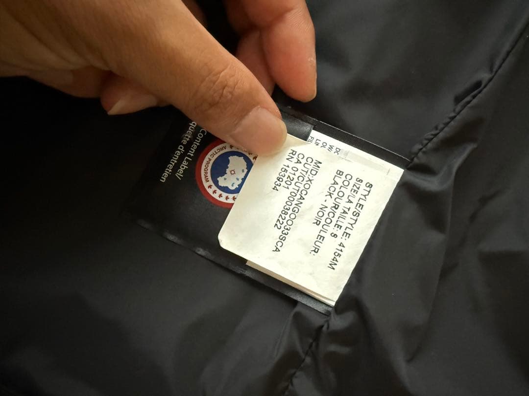   ダウンベスト ブラック