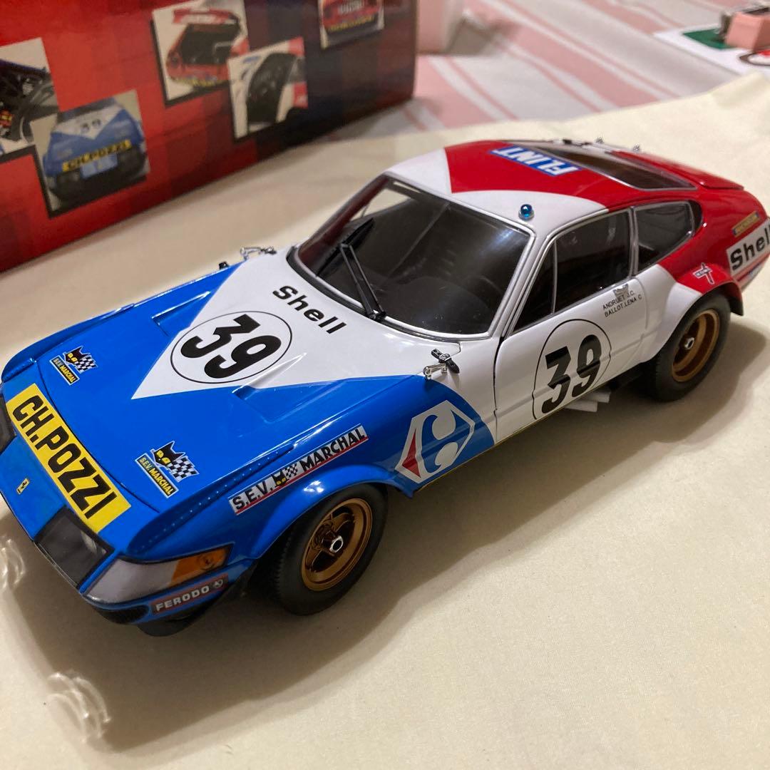 京商1/18 フェラーリ365 GTB4 デイトナ ルマン1972 No.39