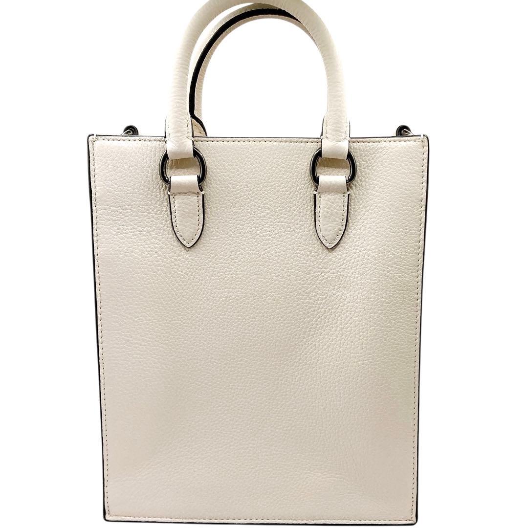 新品未使用✨COACH ディラン 2way ショルダーバッグ　ホワイト　付属品有