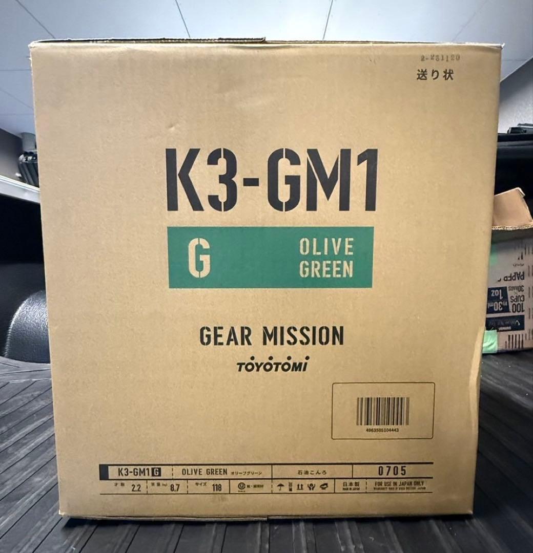 ストーブ TOYOTOMI GEAR MISSION K3-GM1