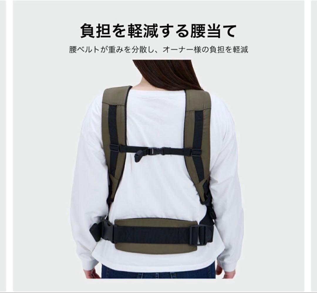 MANDARINE BROTHERS 犬用キャリーバッグ ブラック