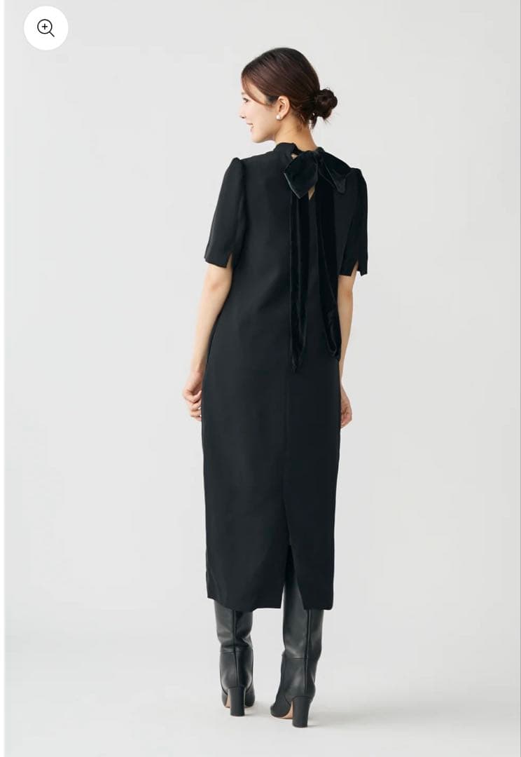 【タグ付き】3way ribbon dress audire ワンピース