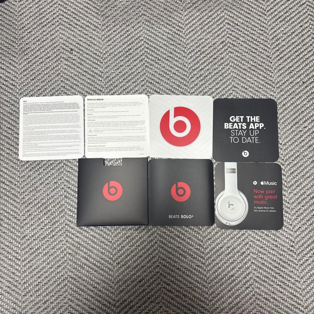 【美品】Beats Solo3 Wireless ワイヤレスヘッドホン