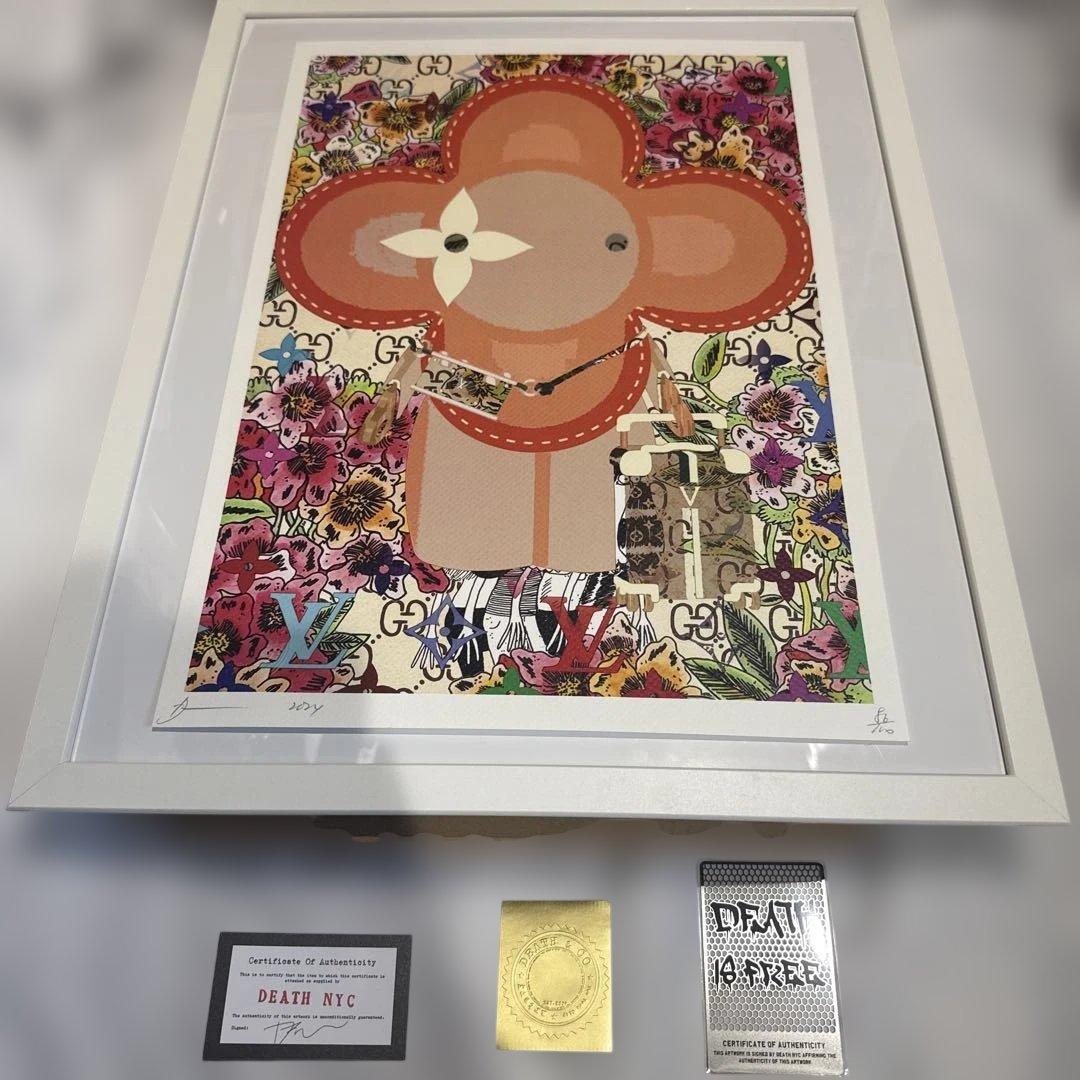 death nyc 世界限定100枚　現代アートポスター