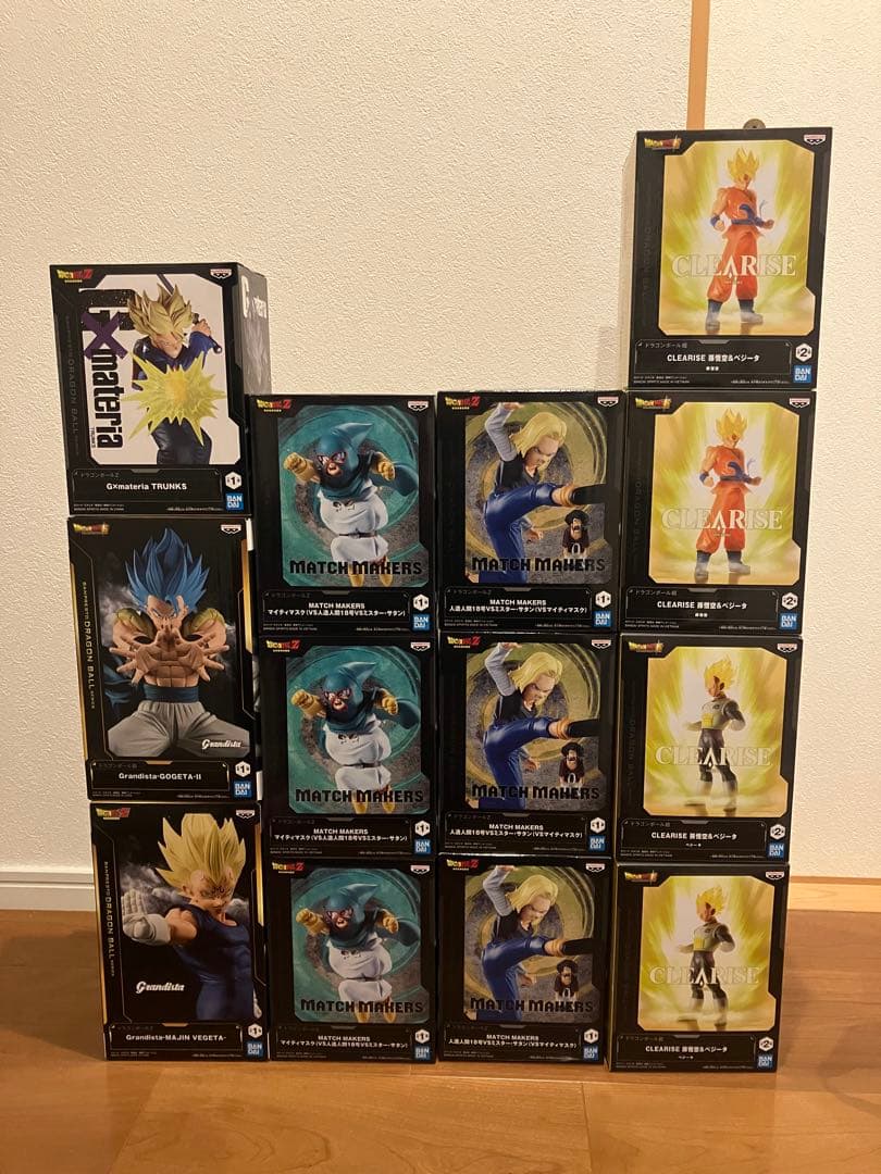 【早い者勝ち】ドラゴンボールフィギュア13体セット 魔神ベジータ、ゴジータなど
