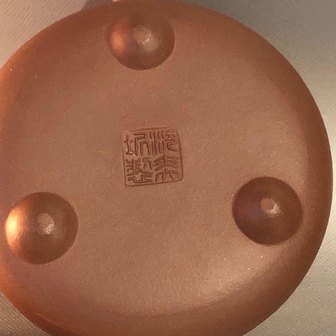 N276、宜興 朱泥急須 高級工芸師 紫砂壷 茶道具 茶器