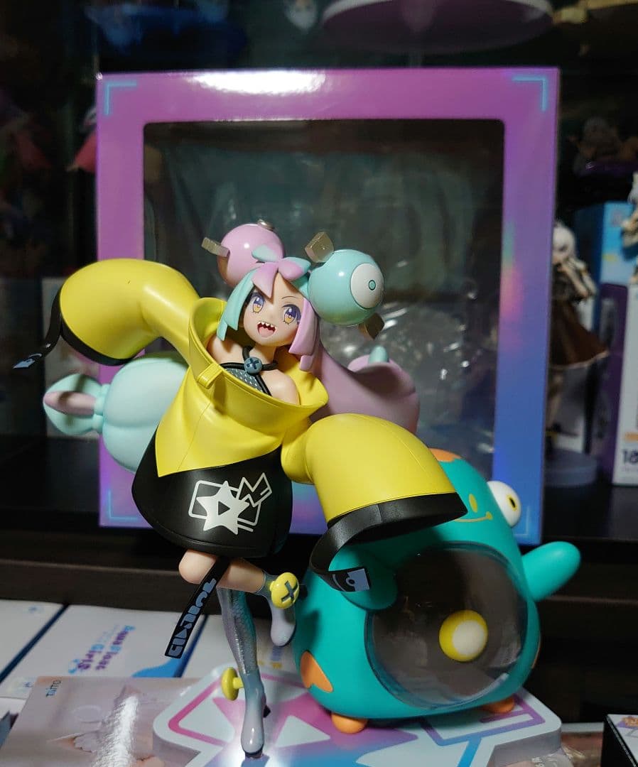 傷あり ポケットモンスター ナンジャモ＆ハラバリー フィギュア ポケモン