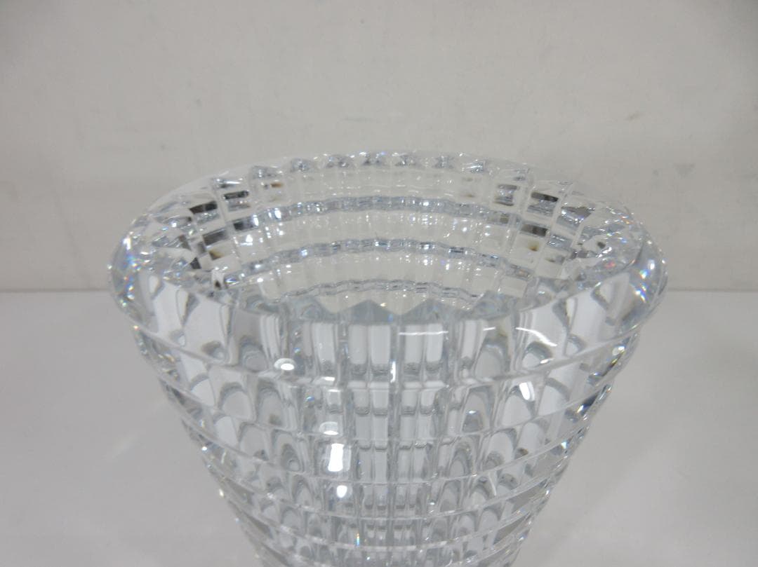 0516W バカラ クリスタルガラス EYE 花瓶