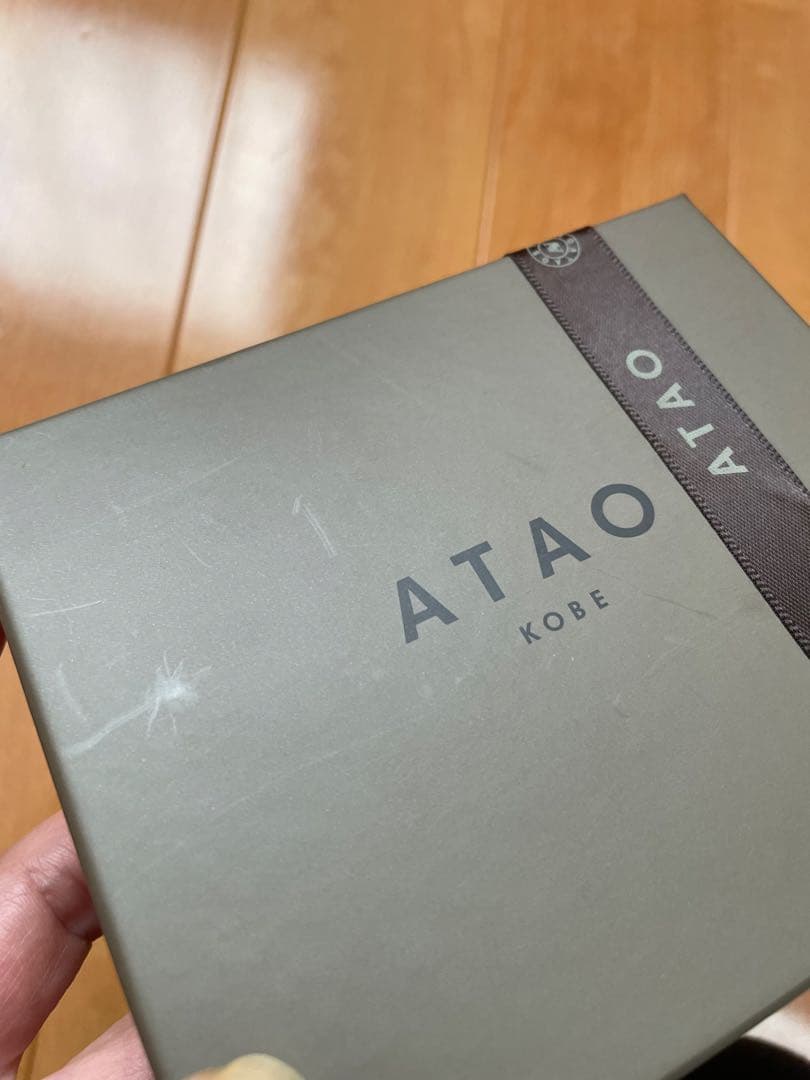 ATAO ミリモ　ブロックパーティー　 シャングリラピンク　折り財布