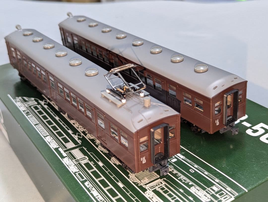 KATO　クモハ４１＋クハ５５　２両セット　【3-503】　HOゲージ