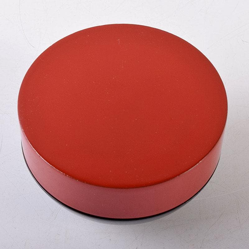 茶道具　政太郎作　甲赤茶入　共箱　V　8060