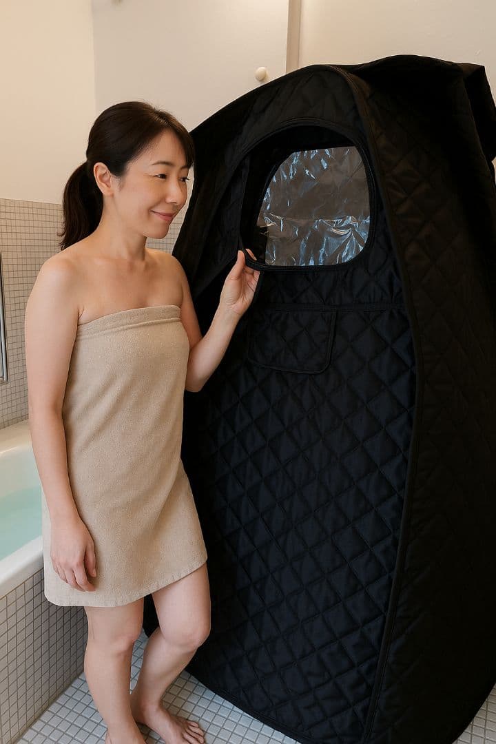 家サウナの決定版！【新品】家庭用サウナセット