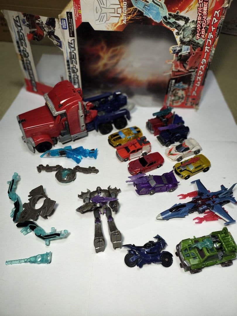 けんけん　廃盤希少13台セット！トランスフォーマー マスターオプティマス