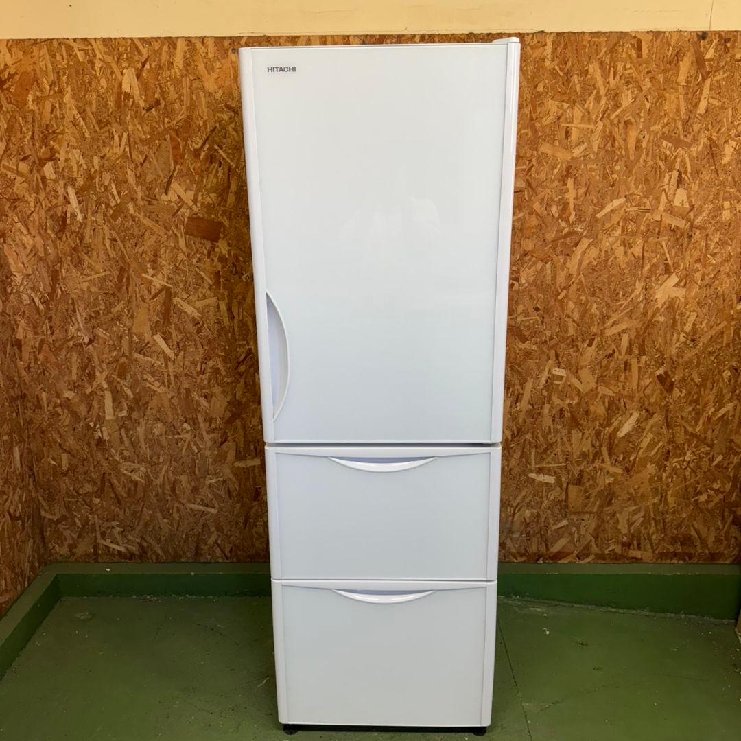 31L8送料設置無料 日立　自動製氷機能付き大型冷蔵庫375L 3ドア