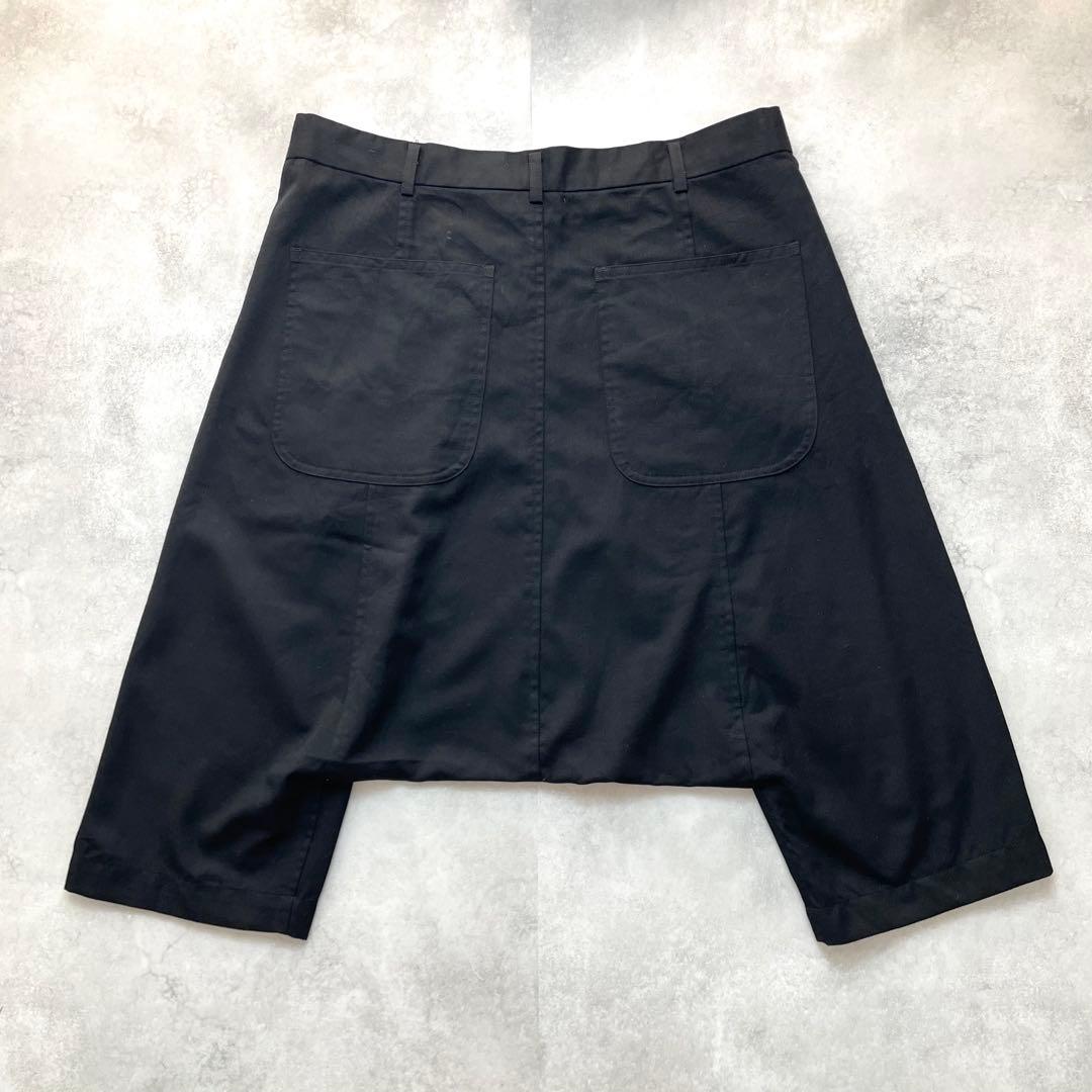 名作 極美品 コムデギャルソン ウールギャバジン サルエルパンツ AD2008