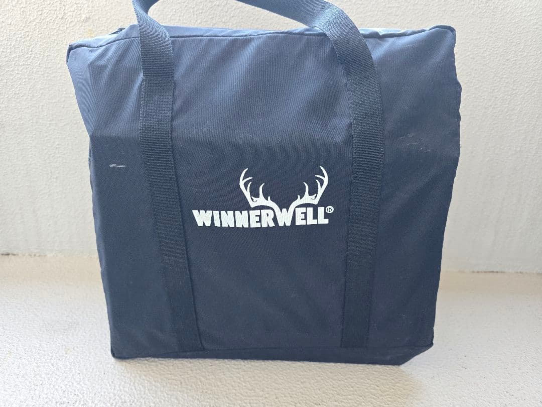 ウィンナーウェル焚き火台　2次燃焼　延長足つき