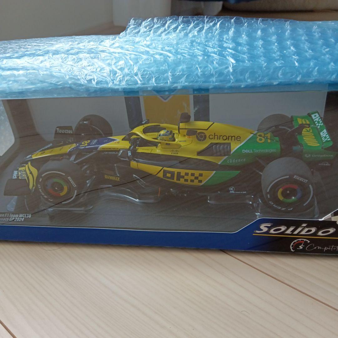 Solido McLaren MCL38 1/18 ピアストリ 新品未開封