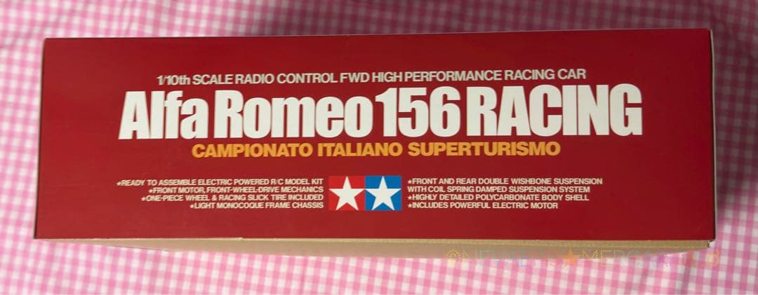 【未組立て】タミヤ◆アルファロメオ156 レーシング FF02 FWD 1/10