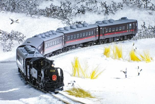 KATO 10-1958 C11 171+14系500番台「SL冬の湿原号」6両