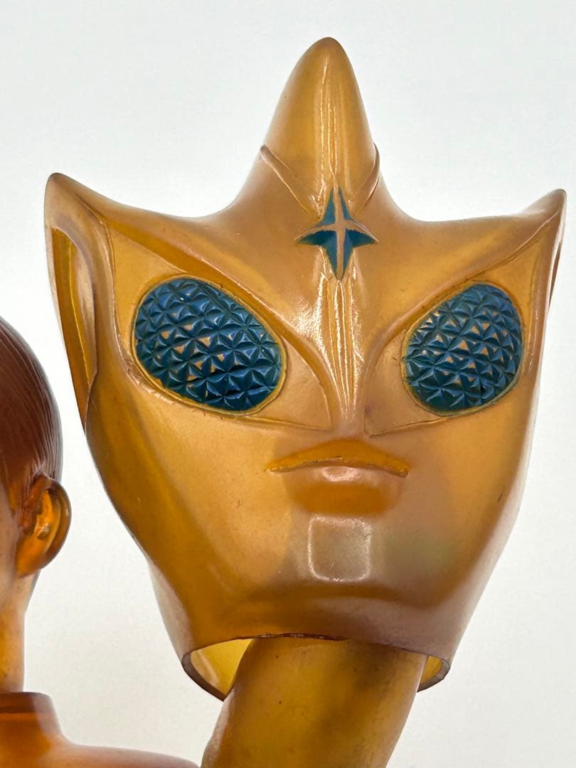 トリプルファイター面取れクリア スケルトン ブルマァク 当時物