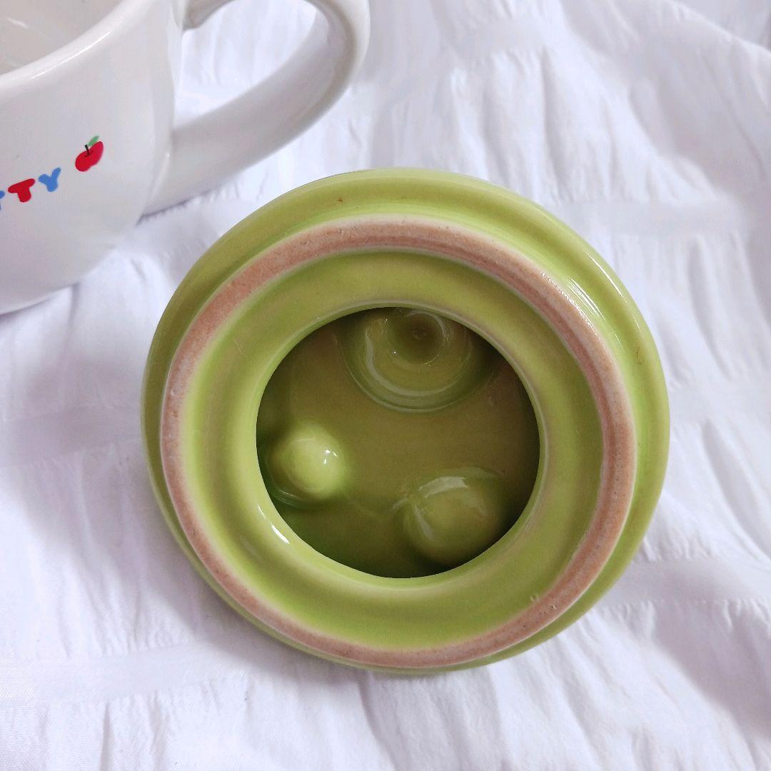 【2点セット】HELLO KITTY　ハローキティ　急須　コップ　レトロ　レア