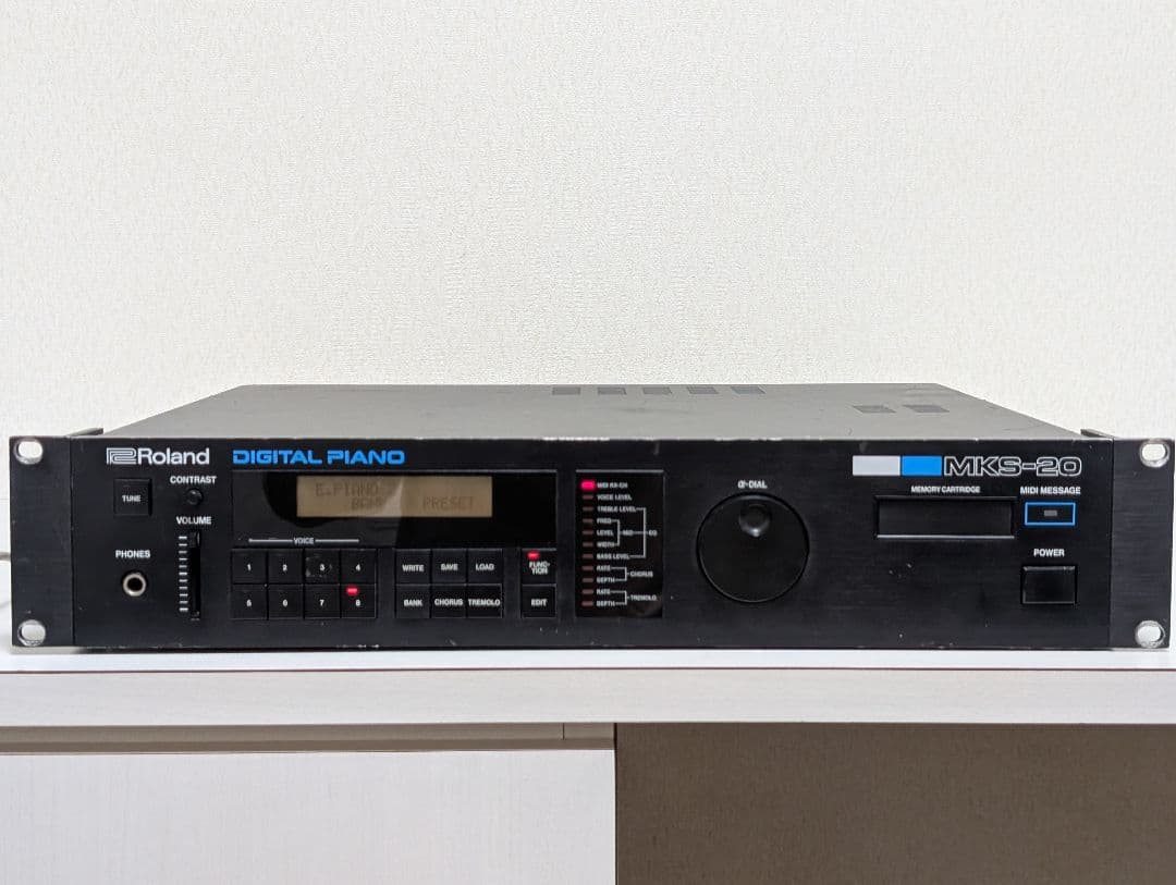 【完動品】Roland MKS-20 デジタルピアノ 音源モジュール