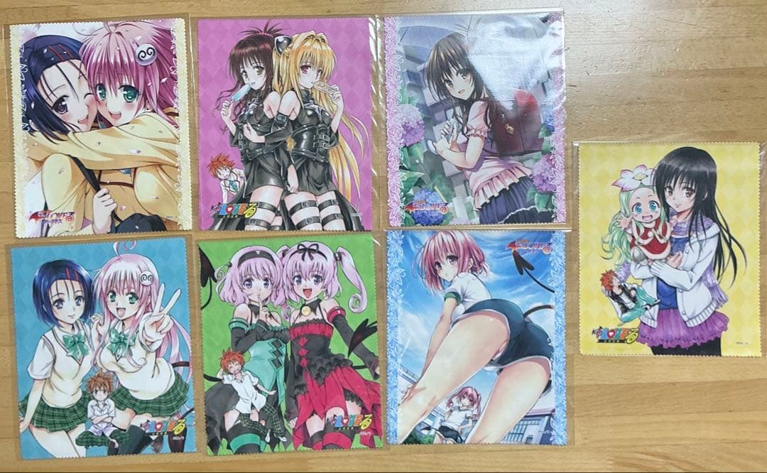 To LOVEる 15周年記念　原画展 凱旋 マルチクロス 12種　とらぶる