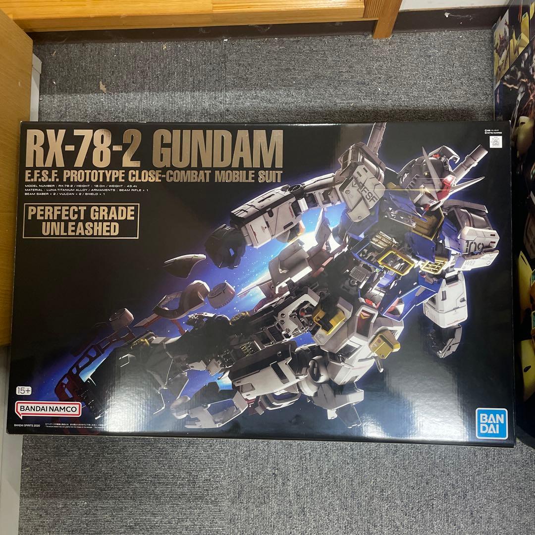 PG UNLEASHED RX78-2ガンダム　プラモデル　未組立品