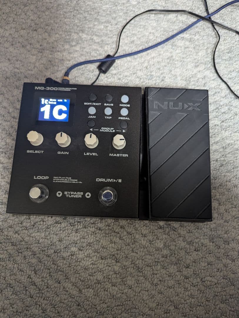 NUX MG-300 + USB micro Bケーブル