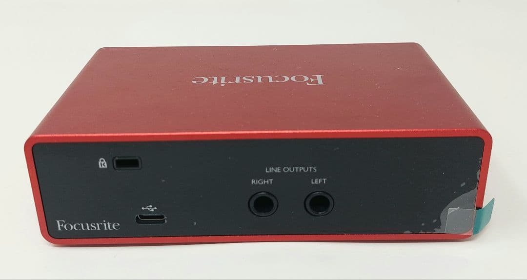 FOCUSRITE Scarlett Solo gen. 3 インターフェイス