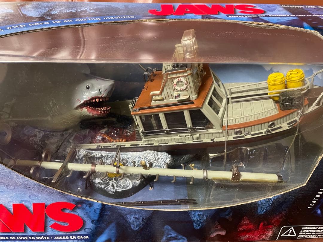 マクファーレン　ムービーマニアックス　ジョーズ　ジオラマ